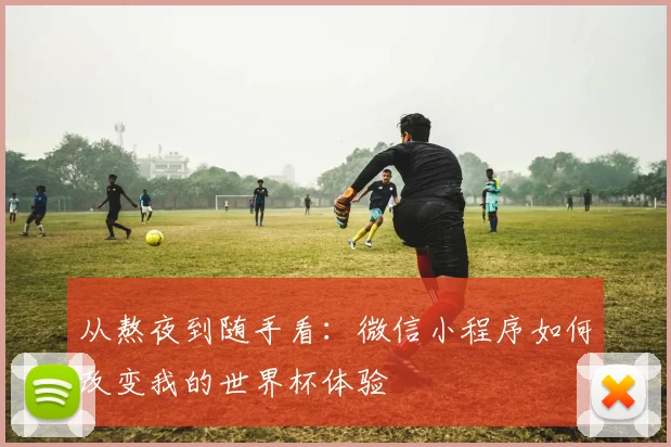 从熬夜到随手看：微信小程序如何改变我的世界杯体验